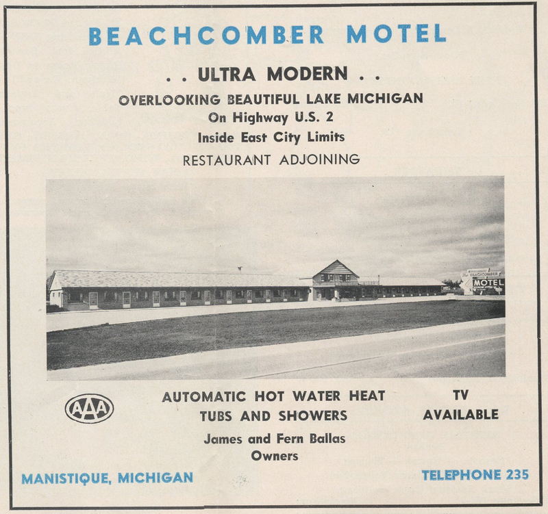 Beachcomber Motel - 1960S Print Ad